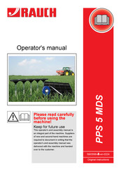 Rauch PPS 5 MDS Operator's Manual