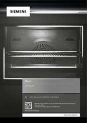 Siemens iQ500 HR578G5 6B Series User Manual And Installation Instructions