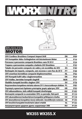Worx Nitro WX355 Series Manual