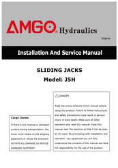 AMGO Hydraulics J5H Installation And Service Manual