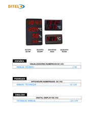 Ditel 8435561208732 Technical Manual
