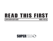 SUPERVAC V18-GX User Manual