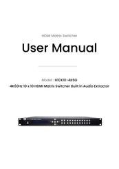 Globalmediapro H10X10-4K6G User Manual