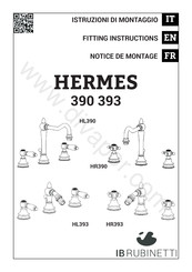 Ib Rubinetti HERMES 390 Fitting Instructions Manual