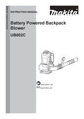 Makita UB002CX3 Instruction Manual