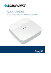 Blaupunkt VIO-NVR40 Quick Start Manual
