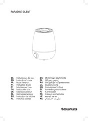 Taurus PARADISE SILENT Instructions For Use Manual