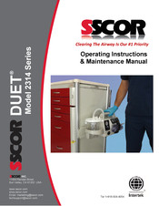 SSCOR DUET 2314 Series Operating Instructions & Maintenance Manual