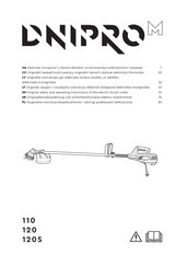 DNIPRO M 120S Safety And Operating Instructions Manual