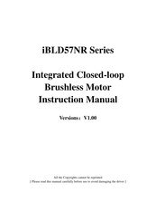 Fulling Motor iBLD57NR Series Instruction Manual