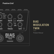 Positive Grid BIAS MODULATION TWIN Product Manual