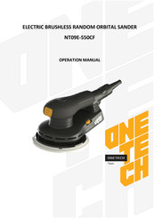 OneTech NT09E-550CF Operation Manual