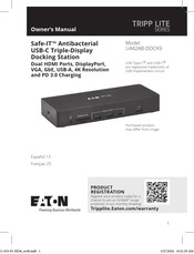 Eaton TRIPP LITE Safe-IT U442AB-DOCK9 Owner's Manual