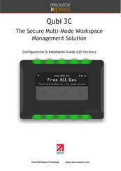 ResourceXpress Qubi 3C Configuration & Installation Manual
