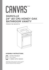 Canvas DANVILLE 063-6377-8 Assembly Instructions Manual