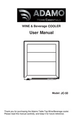adamo JC-50 User Manual