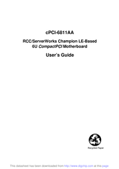 Adlink Technology cPCI-6811AA User Manual