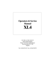 EVI Audio XL4 Operators & Service Manual