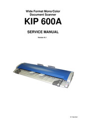 KIP 600A Service Manual