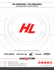 HL PGL-430DI-RNG1 Manual