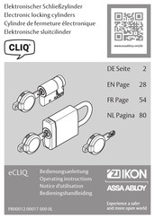 Assa Abloy CLIQ N534 Operating Instructions Manual