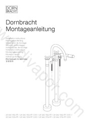 Dornbracht 25 943 892-FF Installation Instructions Manual