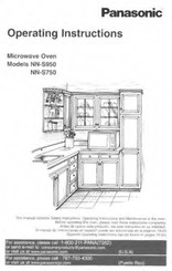 Panasonic NN-S950 Operating Instructions Manual