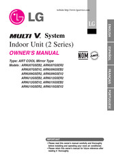 LG MULTI V ARNU07GSEB2 Owner's Manual