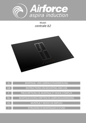 AIRFORCE centrale b2 Instruction On Mounting And Use Manual