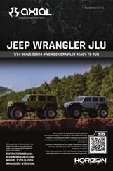 Horizon Hobby Axial JEEP WRANGLER JLU Instruction Manual