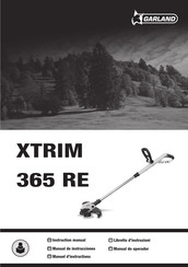 Garland XTRIM 365 RE Instruction Manual