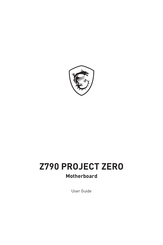 MSI Z790 PROJECT ZERO User Manual