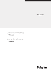 Pelgrim PVO3082 Instructions For Use Manual