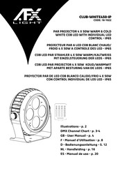 afx light CLUB-WHITE450-IP User Manual