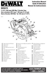 DeWalt DCS573B Instruction Manual