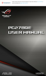 Asus PG278QE User Manual