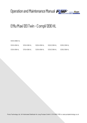 Pentair Jung Pumpen 1215/4 BW HL Operation And Maintenance Manual