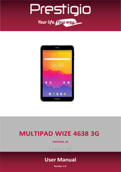Prestigio MULTIPAD WIZE 4638 3G User Manual