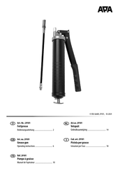 APA 29101 Operating Instructions Manual