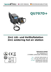 Quick Tools QU707D+ User Manual