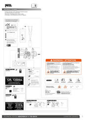 Petzl ABSORBICA-Y TIE-BACK Manual