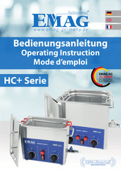 EMAG Emmi-280HC+ Operating Instructions Manual