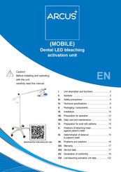 BG Light BlancOne ARCUS+ Instruction Manual