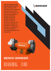 Berner 366724 Instruction Manual