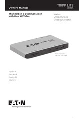 Eaton TRIPP LITE MTB3-DOCK-03INT Owner's Manual