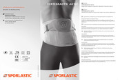 SPORLASTIC VERTEBRADYN AKTIV 07416 Instructions For Use Manual