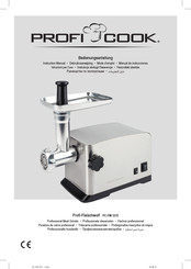 Proficook PC-FW 1272 Instruction Manual