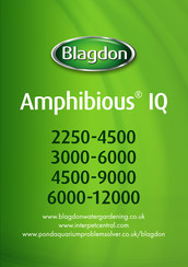 Blagdon Amplibious IQ 3000-6000 Manual