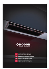 NODOR SL926 Instructions For Use Manual