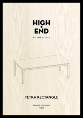 Swedstyle HIGH END TETRA RECTANGLE 3500 Assembly Instructions Manual